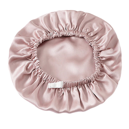 Silkvana 19 momme pure mulberry silk sleeping bonnet for women designed for gentle overnight hair protection