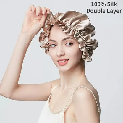 Silk Night Cap – Fully Adjustable Fit