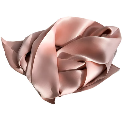Silk Long Scarf – Double-Sided & Airy