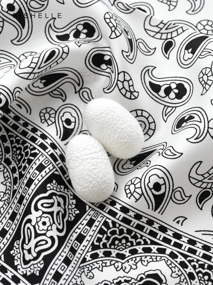 Silk Bandana – Handcrafted 65x65cm Classic