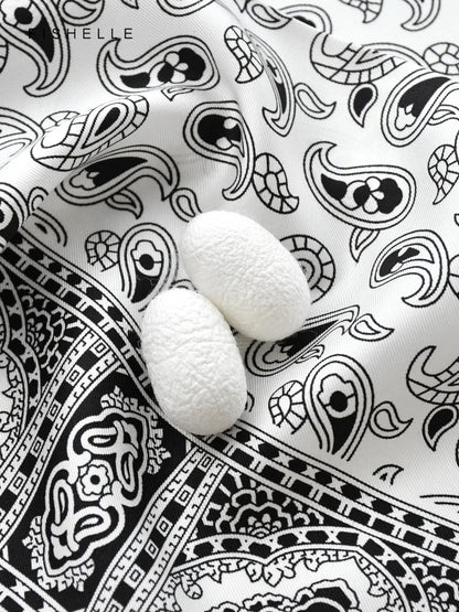 Silk Bandana – Handcrafted 65x65cm Classic