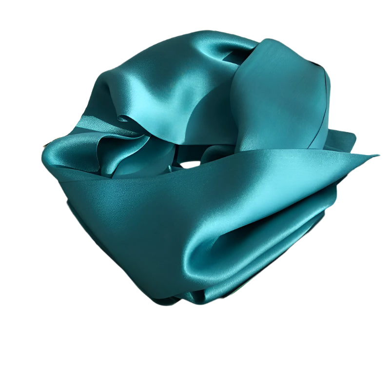 Silk Long Scarf – Double-Sided & Airy