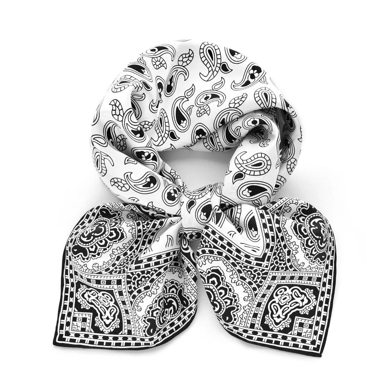 Silk Bandana – Handcrafted 65x65cm Classic