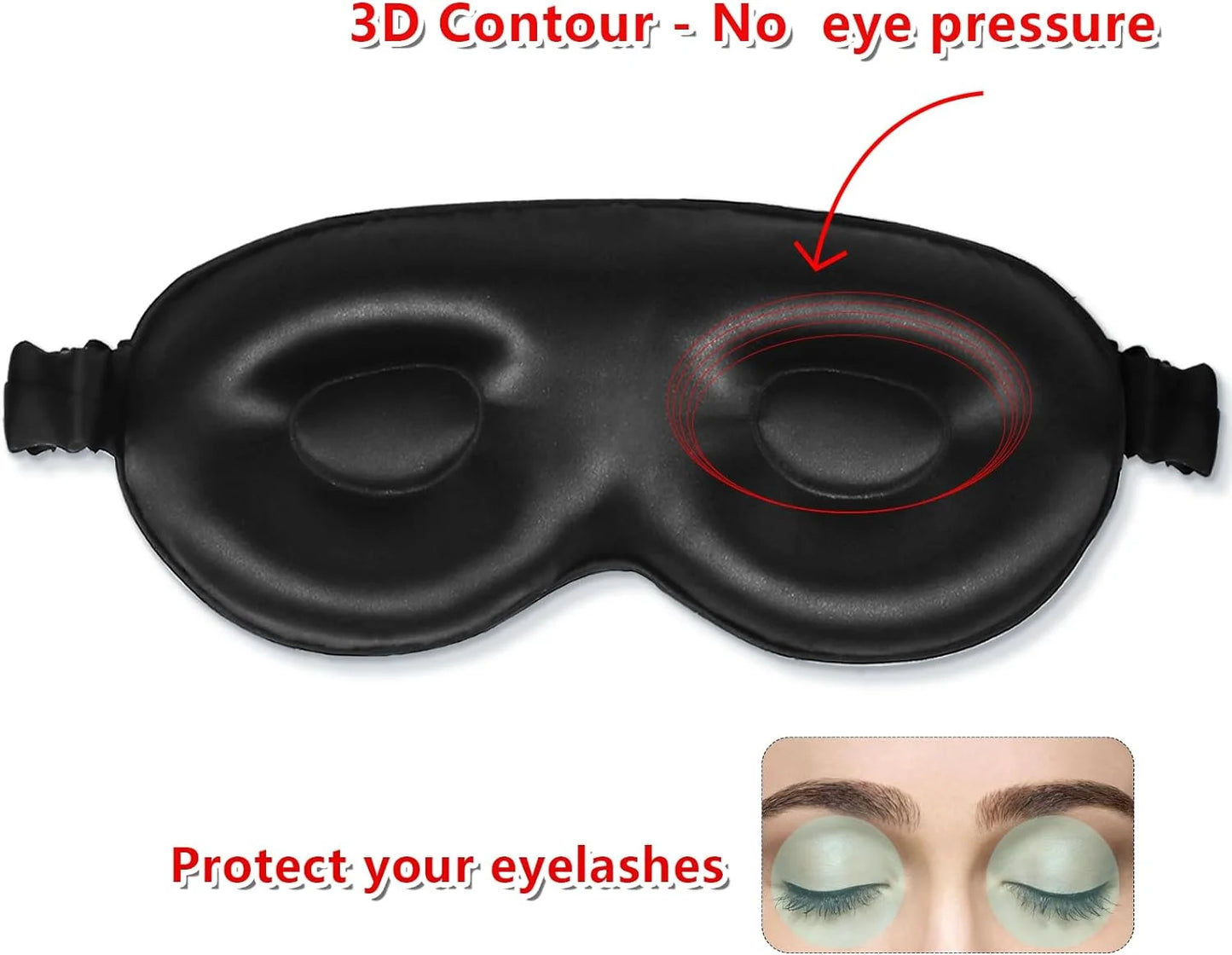 Silk Sleep Mask – Soft Comfort Fit