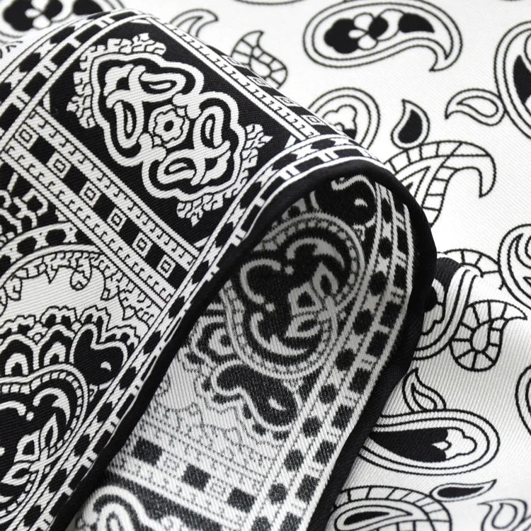 Silk Bandana – Handcrafted 65x65cm Classic