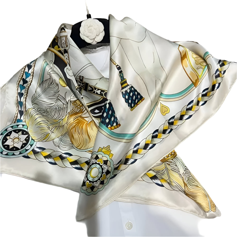 Silk Square – Handcrafted 90x90cm Wrap