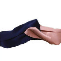 Deep Navy with Blush Accents