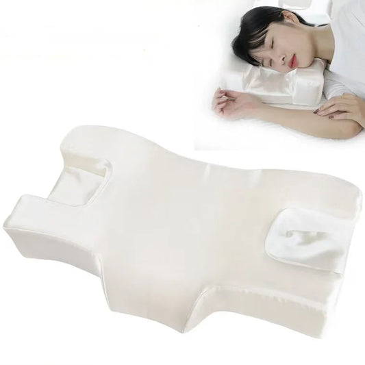 Silkvana 100% Pure Mulberry Silk Anti Wrinkle Pillow for Beauty Sleep 0