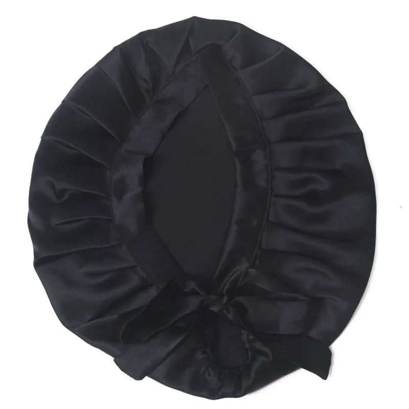 Silkvana 100% Pure Mulberry Silk Bonnet For Curly Hair Protection 13