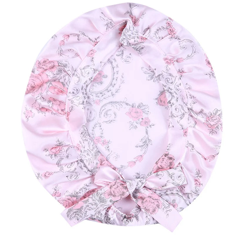 Silkvana 100% Pure Mulberry Silk Bonnet For Curly Hair Protection 14