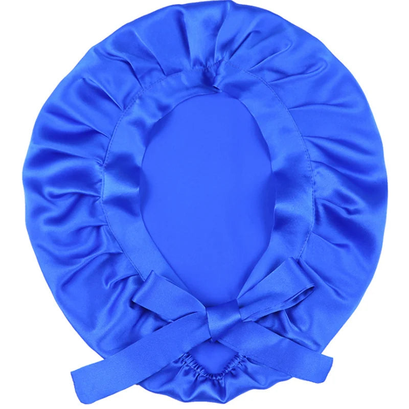 Silkvana 100% Pure Mulberry Silk Bonnet For Curly Hair Protection 16