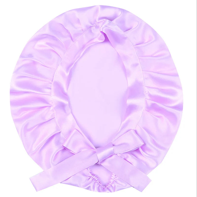 Silkvana 100% Pure Mulberry Silk Bonnet For Curly Hair Protection 17