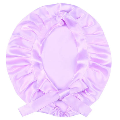 Silkvana 100% Pure Mulberry Silk Bonnet For Curly Hair Protection 17