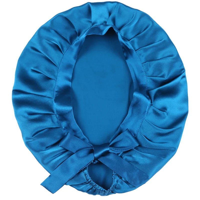 Silkvana 100% Pure Mulberry Silk Bonnet For Curly Hair Protection 19