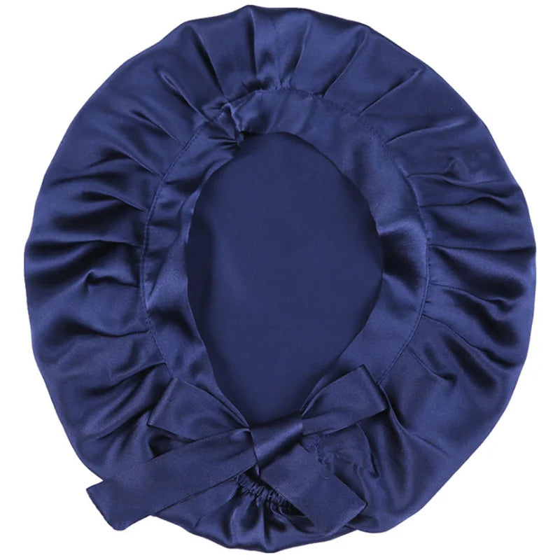 Silkvana 100% Pure Mulberry Silk Bonnet For Curly Hair Protection 20