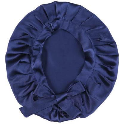 Silkvana 100% Pure Mulberry Silk Bonnet For Curly Hair Protection 20