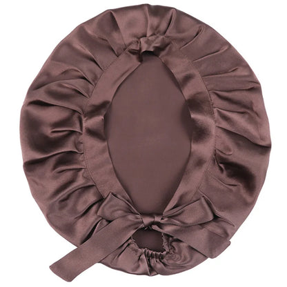 Silkvana 100% Pure Mulberry Silk Bonnet For Curly Hair Protection 8