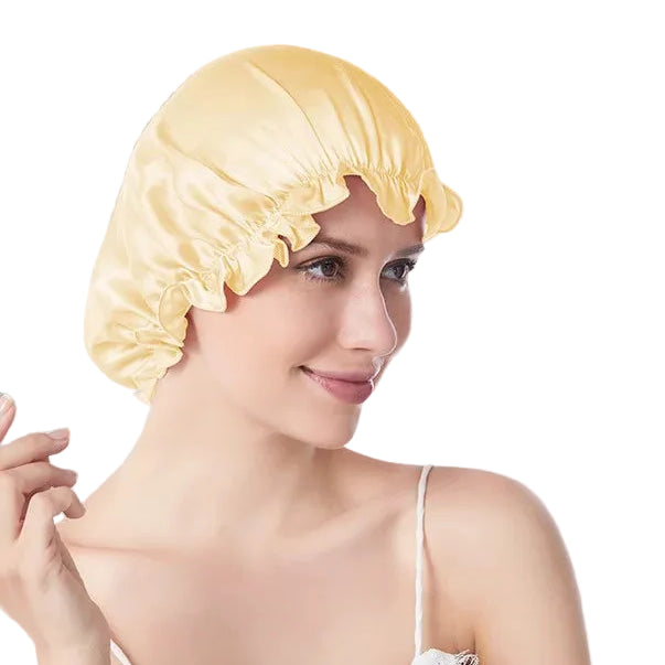 Silkvana 100% Pure Mulberry Silk Bonnet for Curly Hair Care 0