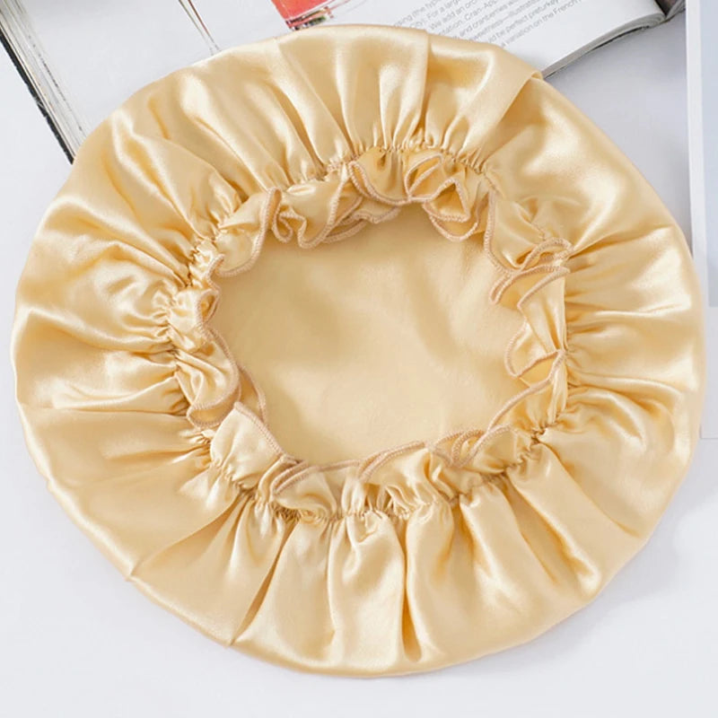 Silkvana 100% Pure Mulberry Silk Bonnet for Curly Hair Care 11
