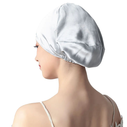 Silkvana 100% Pure Mulberry Silk Bonnet for Curly Hair Care 12