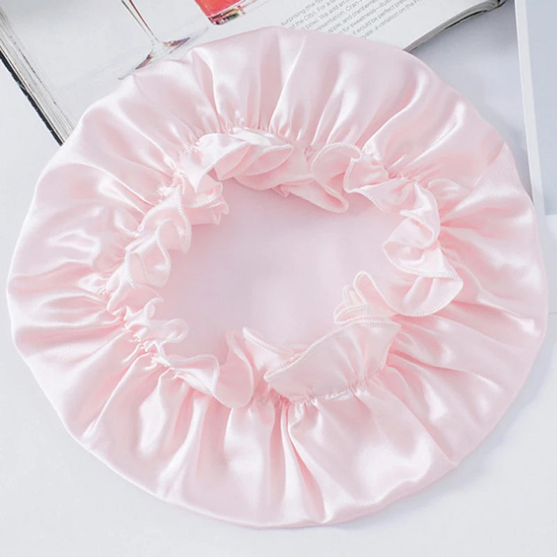 Silkvana 100% Pure Mulberry Silk Bonnet for Curly Hair Care 13