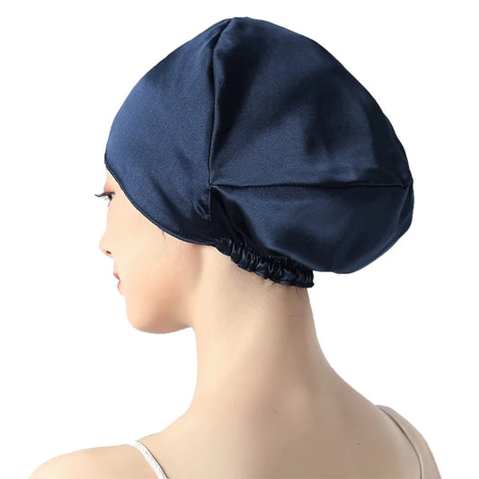Silkvana 100% Pure Mulberry Silk Bonnet for Curly Hair Care 1