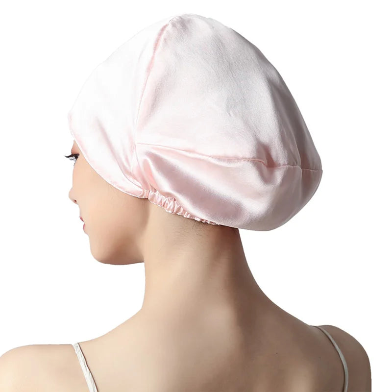 Silkvana 100% Pure Mulberry Silk Bonnet for Curly Hair Care 2