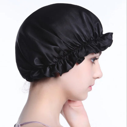 Silkvana 100% Pure Mulberry Silk Bonnet for Curly Hair Care 3