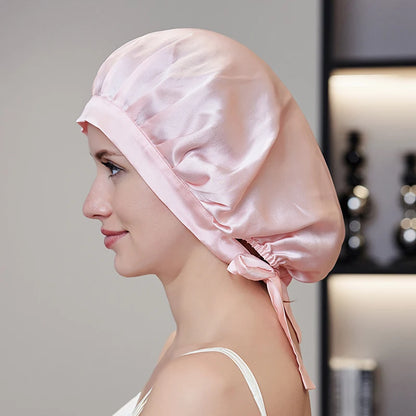 Silkvana 100% Pure Mulberry Silk Bonnet for Curly Hair Care 3