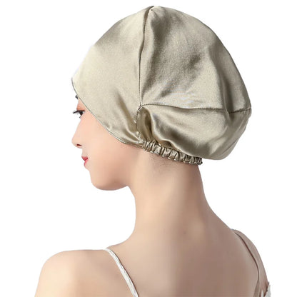 Silkvana 100% Pure Mulberry Silk Bonnet for Curly Hair Care 3
