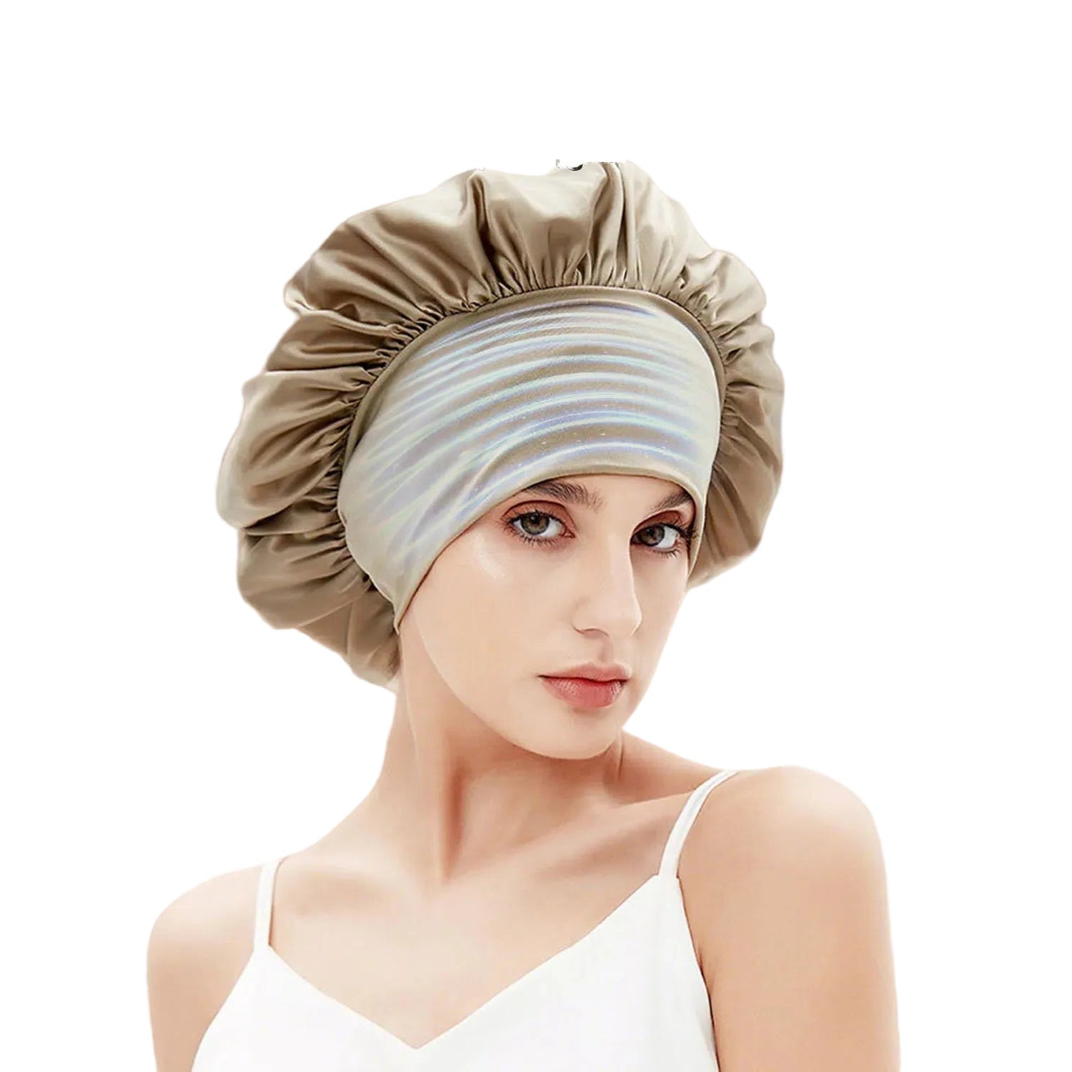 Silkvana 100% Pure Mulberry Silk Bonnet for Curly Hair Care 3