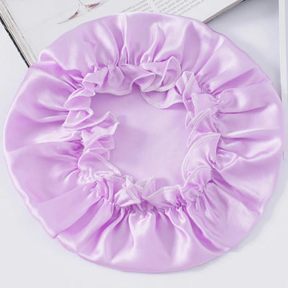 Silkvana 100% Pure Mulberry Silk Bonnet for Curly Hair Care 5