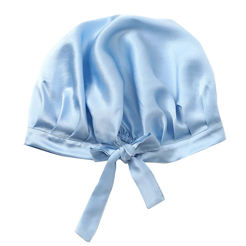 Silkvana 100% Pure Mulberry Silk Bonnet for Curly Hair Care 5
