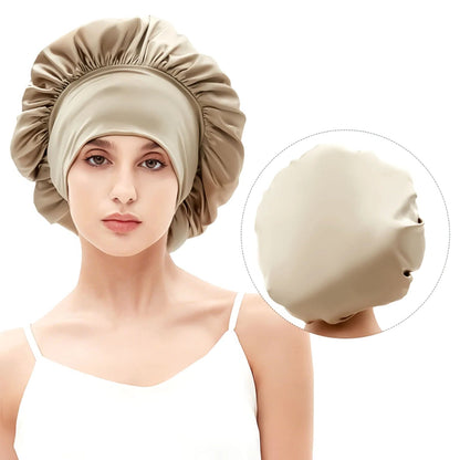 Silkvana 100% Pure Mulberry Silk Bonnet for Curly Hair Care 5
