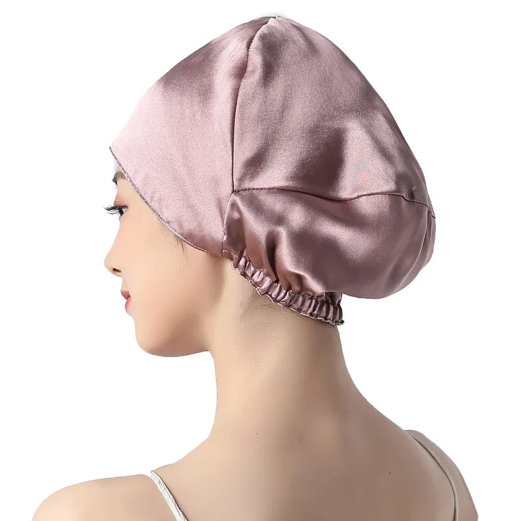 Silkvana 100% Pure Mulberry Silk Bonnet for Curly Hair Care 6