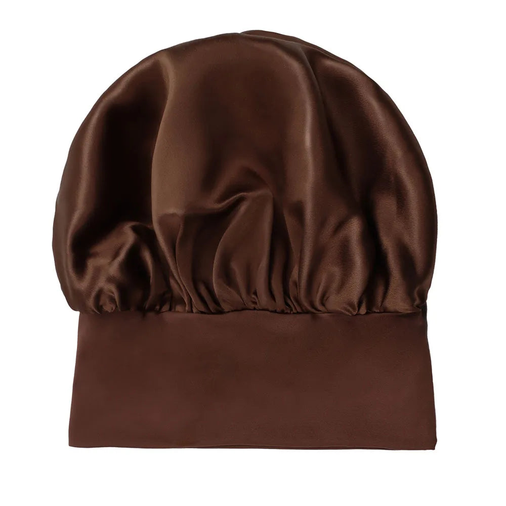 Silkvana 100% Pure Mulberry Silk Bonnet for Curly Hair Care 8