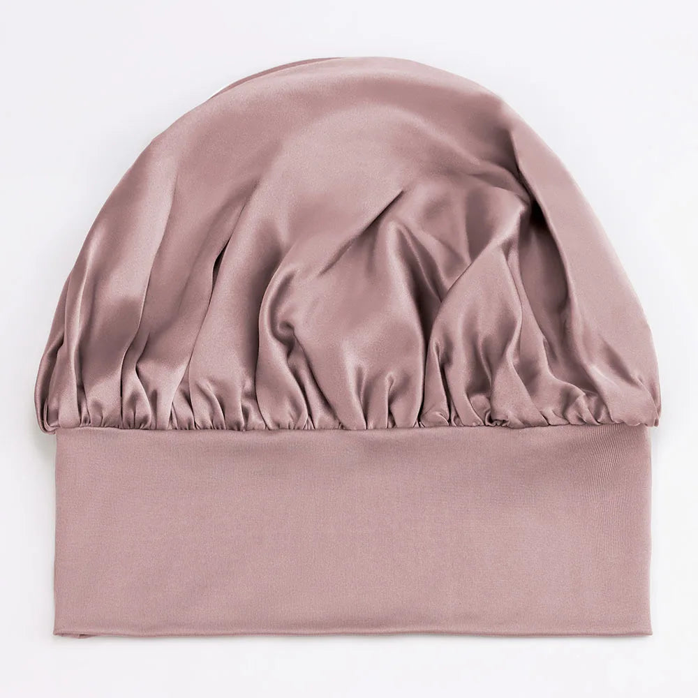 Silkvana 100% Pure Mulberry Silk Bonnet for Curly Hair Care 9