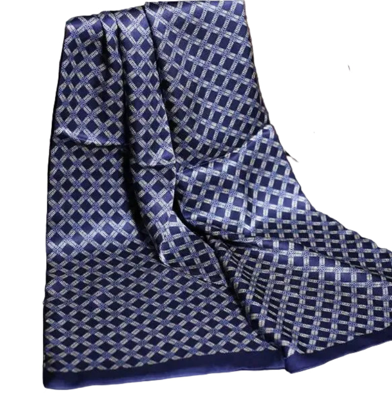 Silkvana 100% Pure Mulberry Silk Cravat For Elegant Men's Attire 1