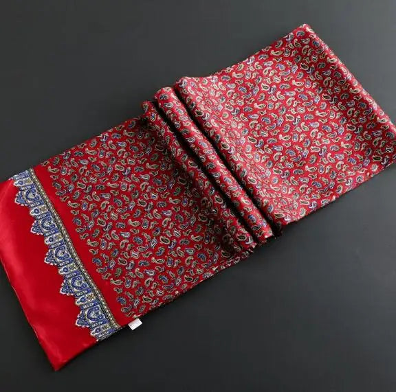 Silkvana 100% Pure Mulberry Silk Cravat For Elegant Men's Attire 18