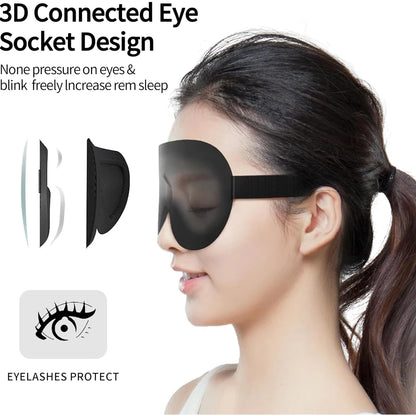 Silkvana 100% Pure Mulberry Silk Eye Mask Sleep For Comfortable Rest 4