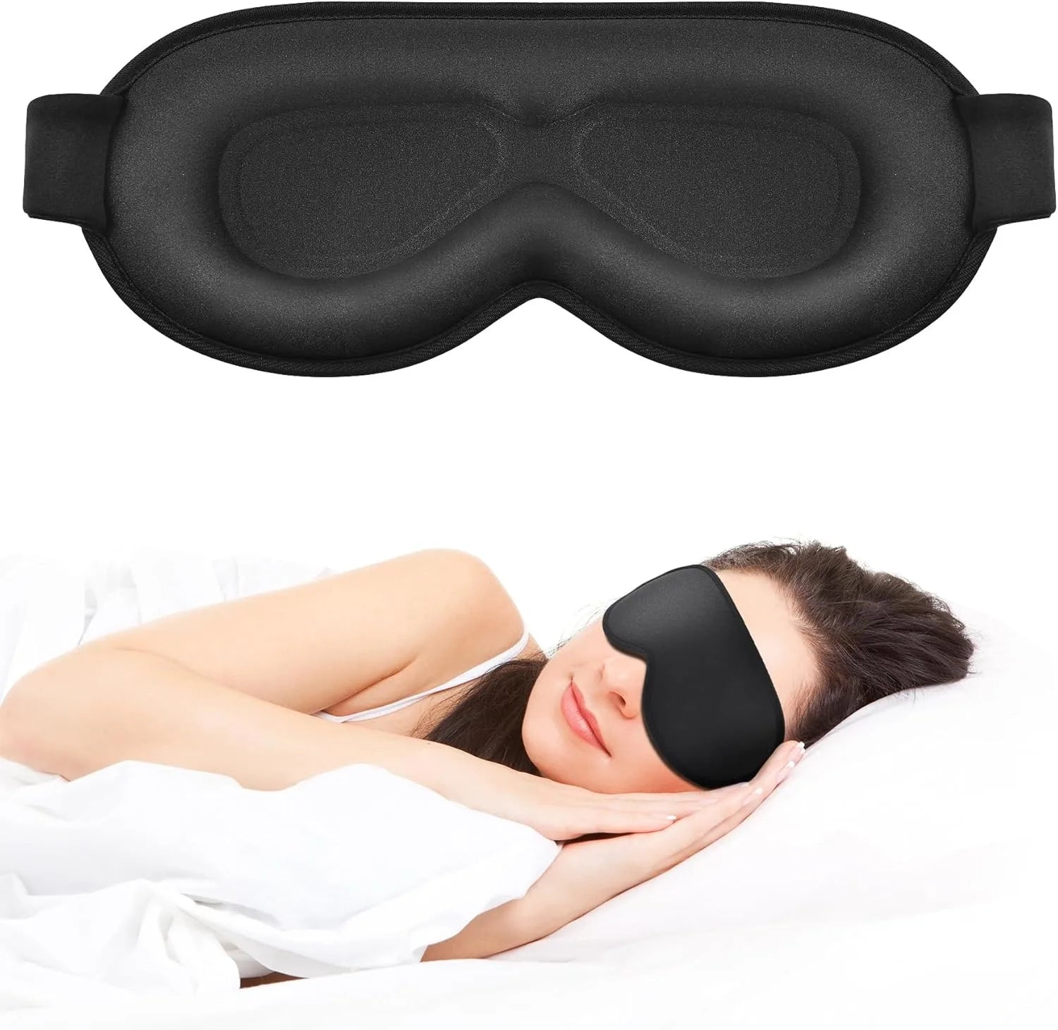 Silkvana 100% Pure Mulberry Silk Eye Mask for Comfortable Light Blocking 0