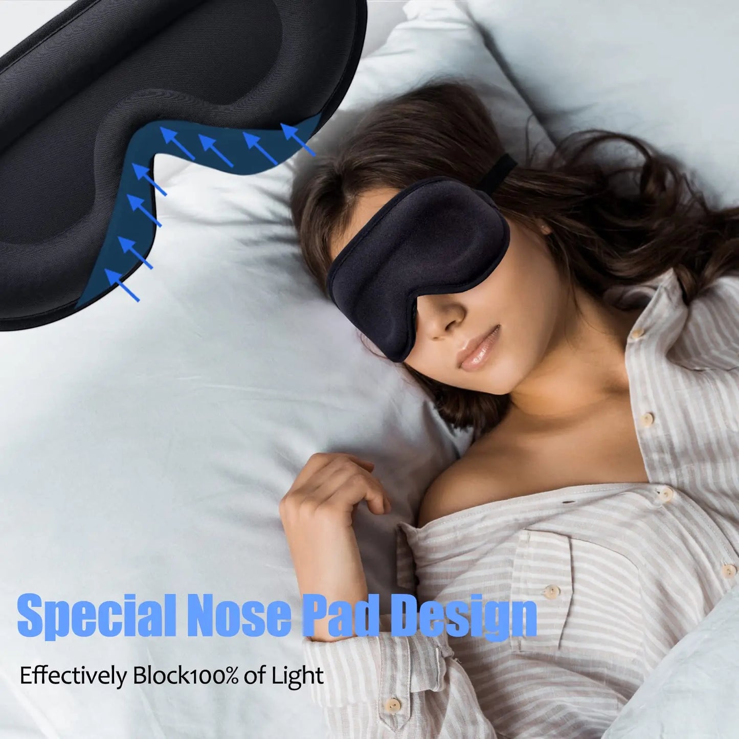 Silkvana 100% Pure Mulberry Silk Eye Mask for Comfortable Relaxation 3