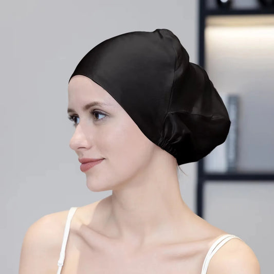 Silkvana 100% Pure Mulberry Silk Hair Bonnet for Curly Hair Care 0