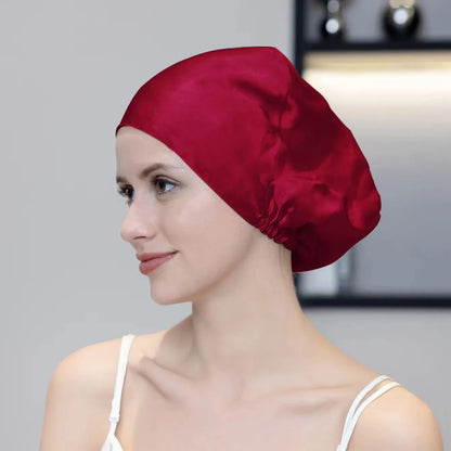 Silkvana 100% Pure Mulberry Silk Hair Bonnet for Curly Hair Care 8