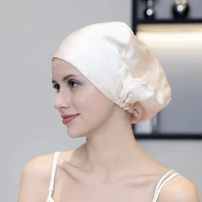 Silkvana 100% Pure Mulberry Silk Hair Bonnet for Curly Hair Care 9