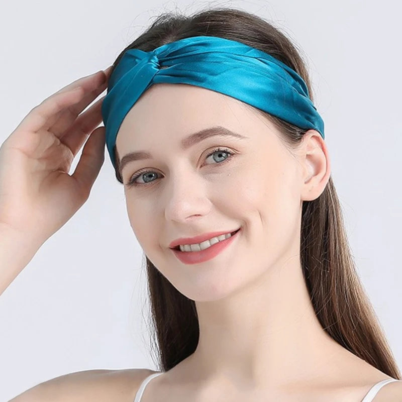 Silkvana 100% Pure Mulberry Silk Headband for Women - Elegant Hair Accessory 2