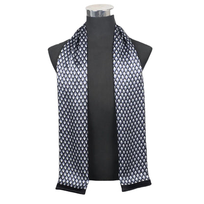 Silkvana 100% Pure Mulberry Silk Men's Scarf for Elegant Winter Style 2