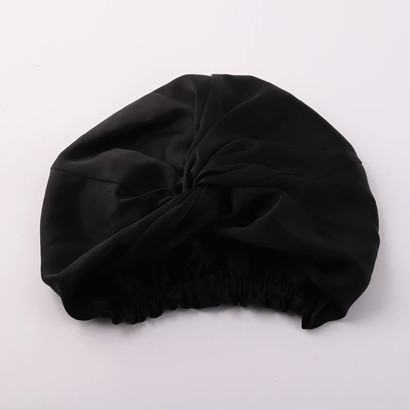 Silkvana 100% Pure Mulberry Silk Night Cap for Hair Care 16
