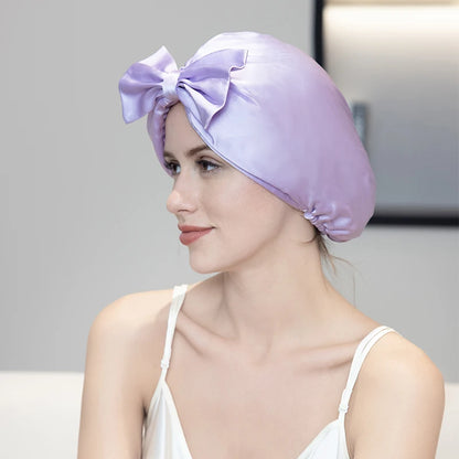 Silkvana 100% Pure Mulberry Silk Night Cap for Hair Care and Protection 13