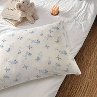 Pale Blue Garden
